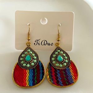 Rainbow earrings